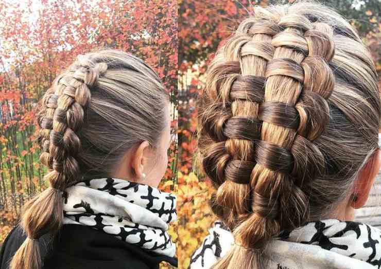 guida per realizzare la zipper braid 