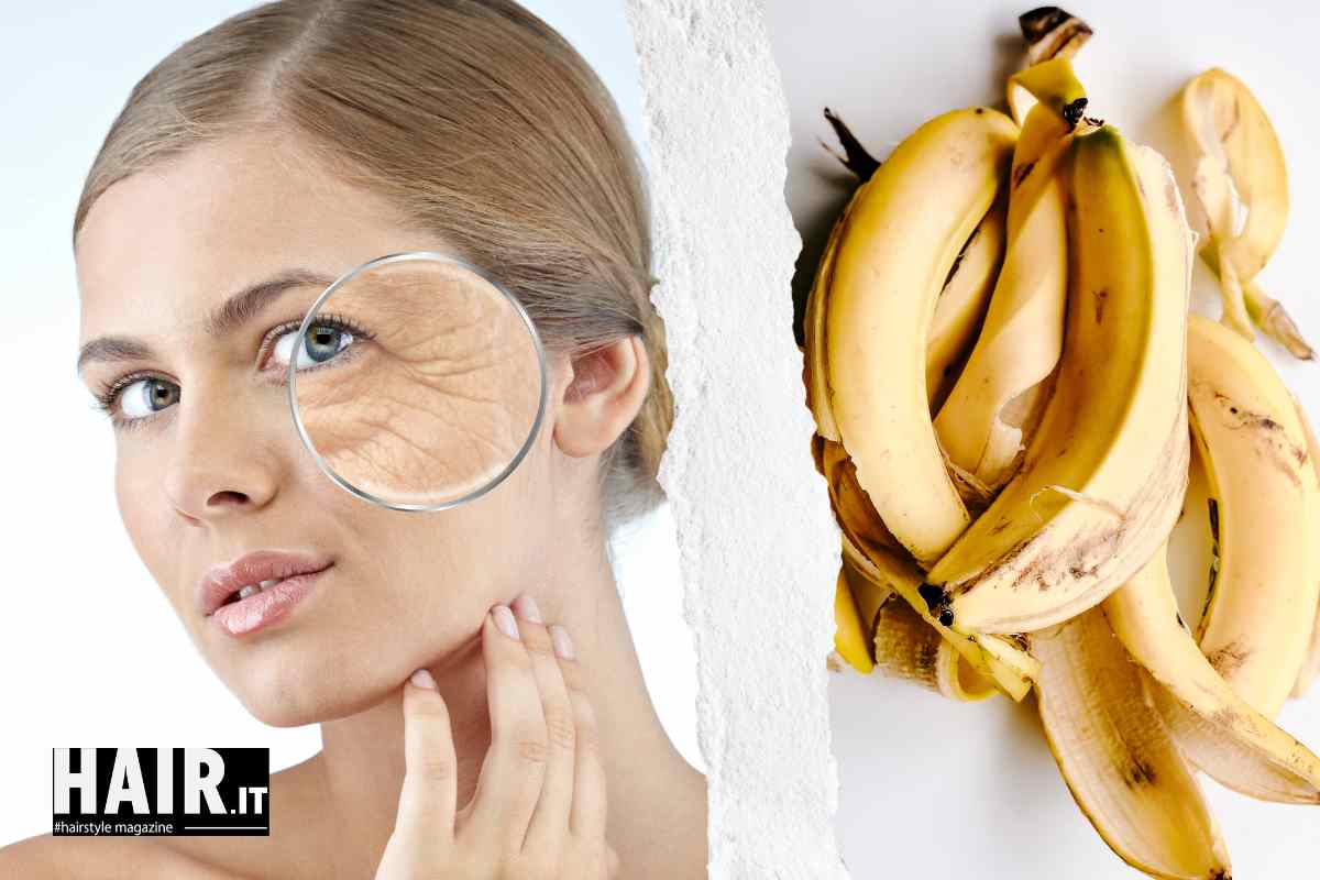 buccia banana antirughe trucco rimedi naturali