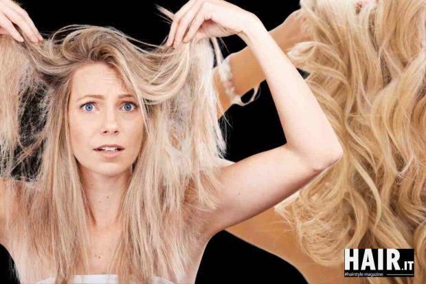 capelli biondi paglia decolorazione rimedi